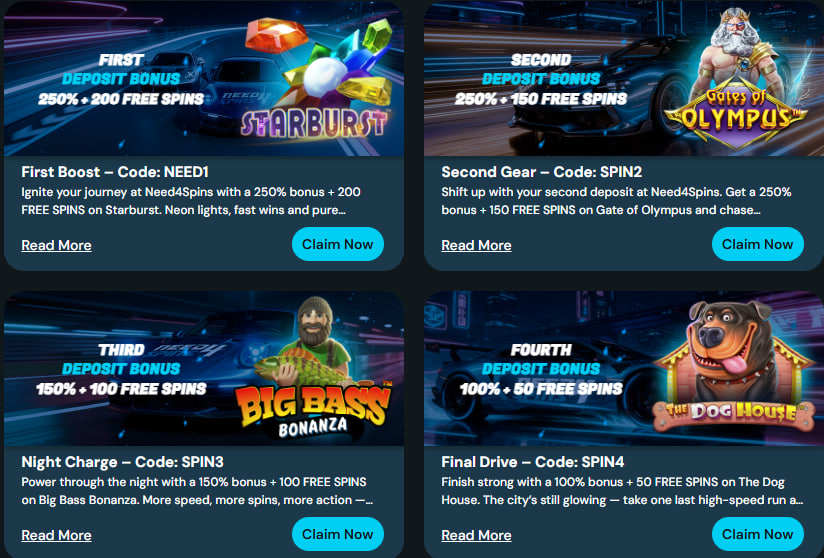 need4spins casino promotions